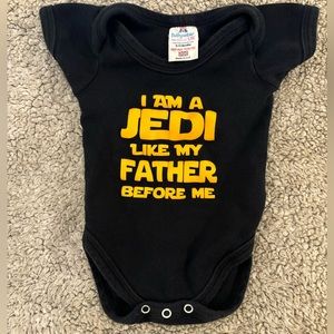Star Wars 6-12 Month Babywear UK Onesie